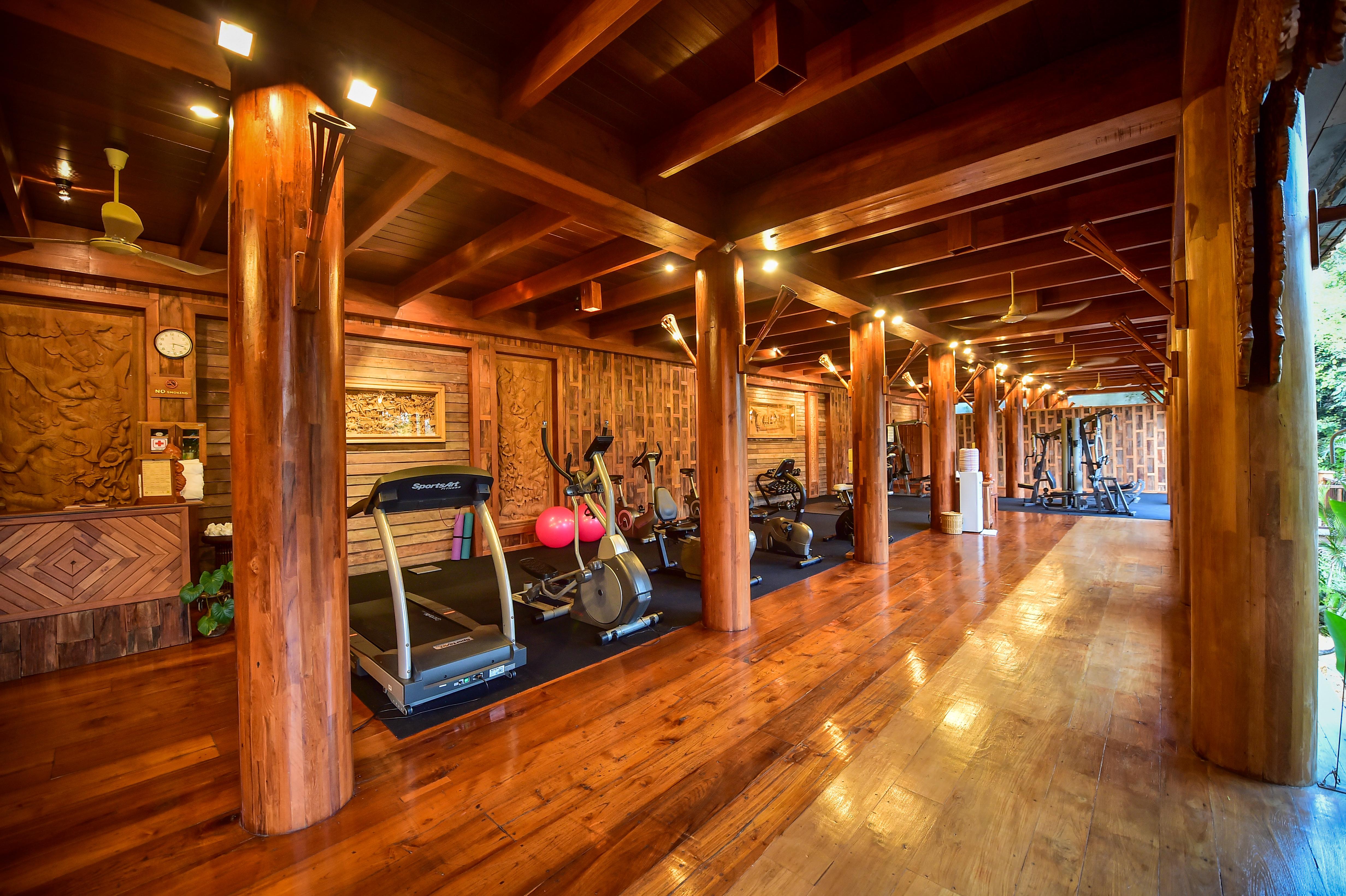Santhiya Koh Phangan Resort And Spa Екстериор снимка The gym at the Four Seasons Resort